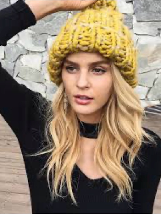 Free People Accessories - Chunky Bobble Knit Beanie | Free People